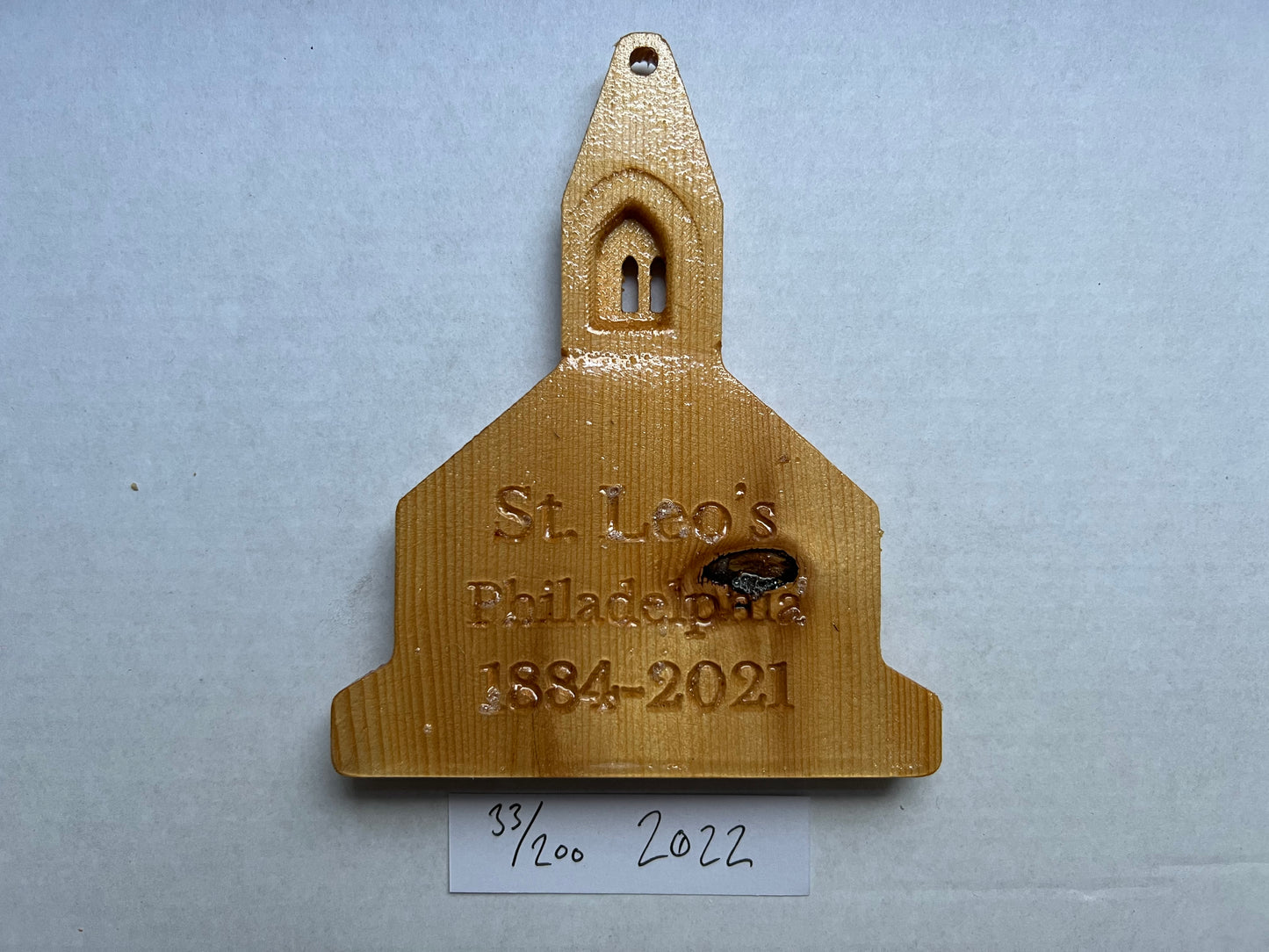 Irregular #33 St Leos Ornament