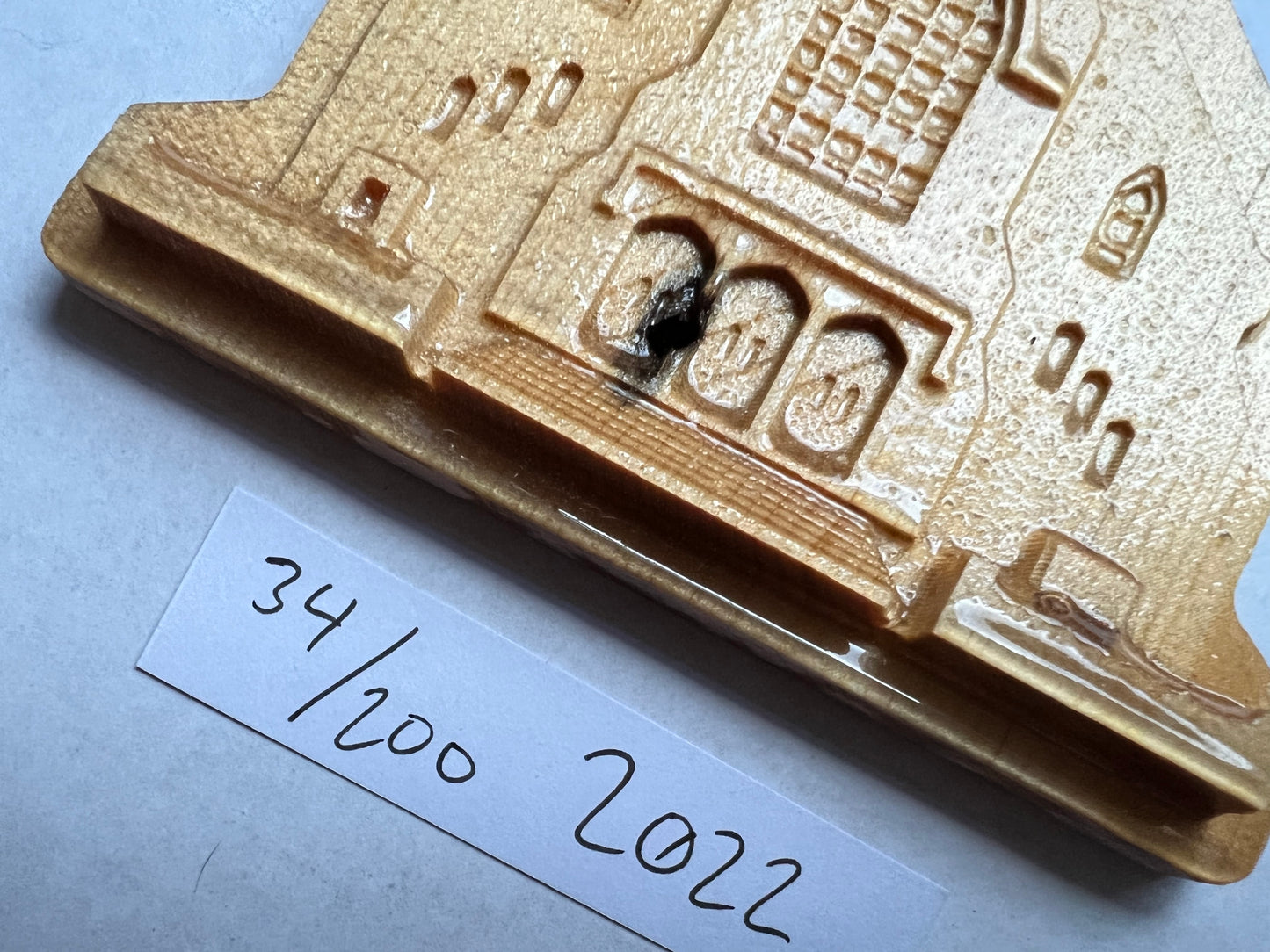 Irregular #34 St Leos Ornament